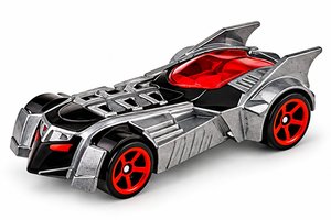 Futuristic Silver Roadster
