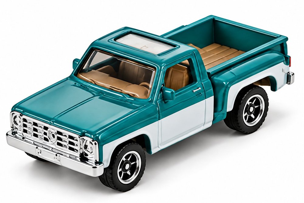 Teal Classic Two-Tone Pickup