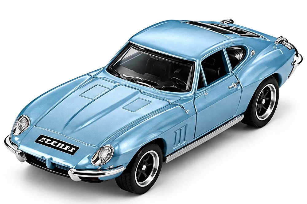 Sky Blue Classic Grand Tourer