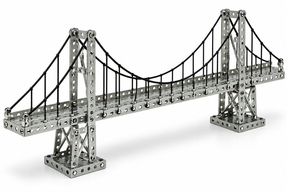 Suspension Bridge Construction Kit