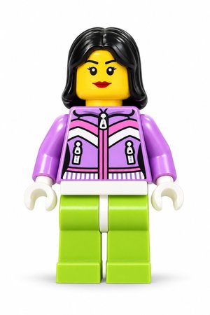 Purple Ski Adventurer