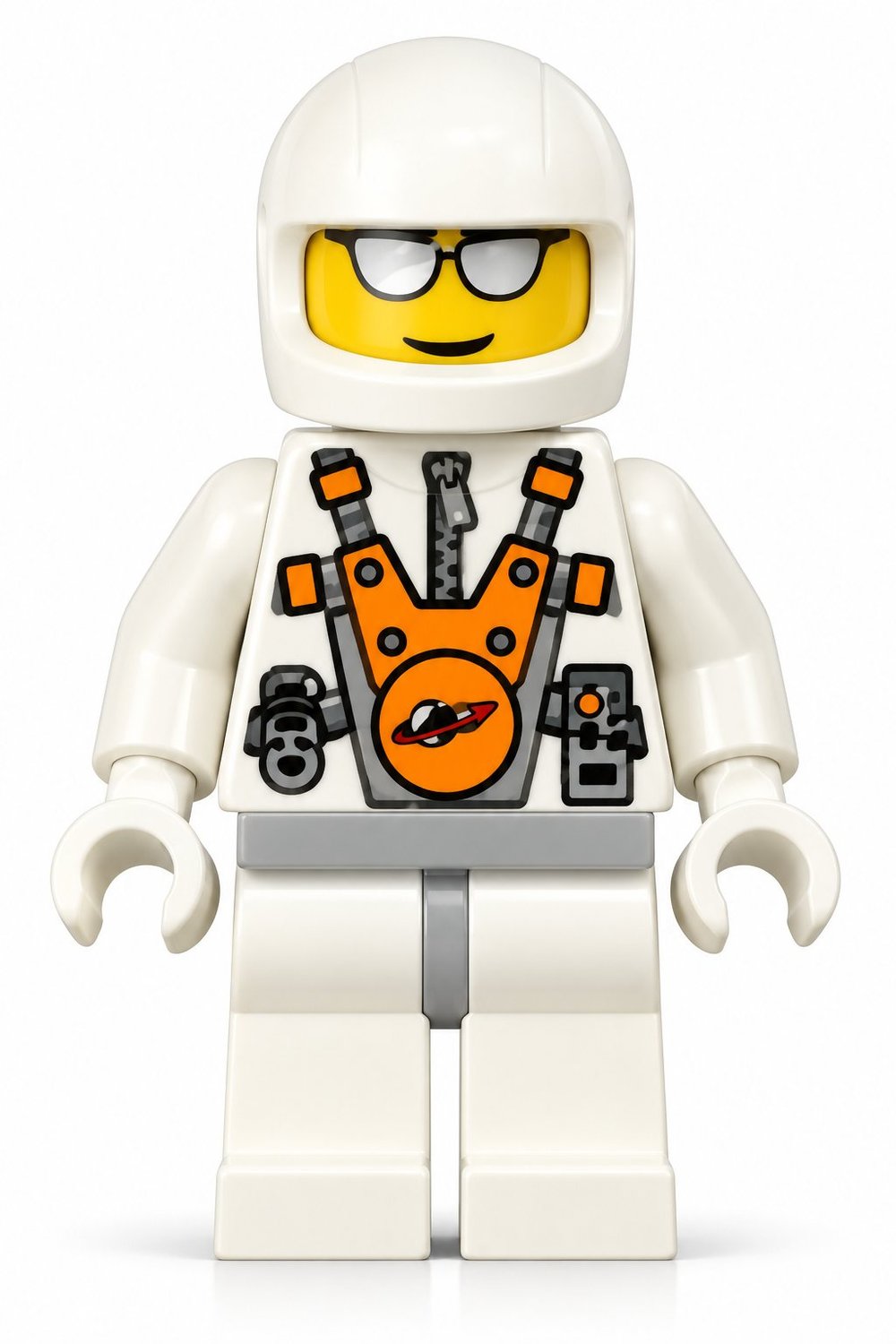 White Racing Astronaut