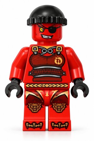 Red Pirate Captain
