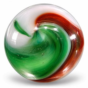 Emerald Copper Swirl Marble