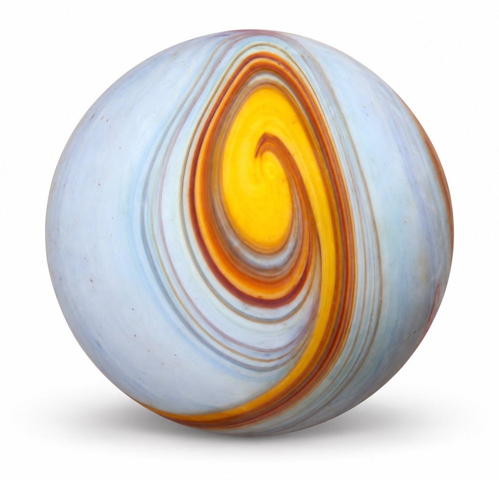 Golden Eye Swirl Marble