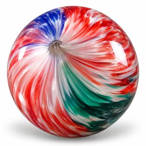Prismatic Vortex Glass Marble
