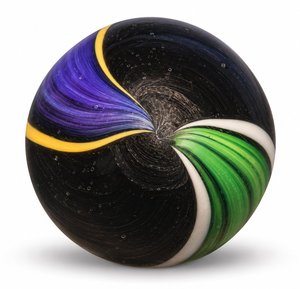 Vortex Swirl Glass Marble